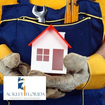 Your home is in good hands! Ackley Florida Property Management works hard to keep our tenants stress free!