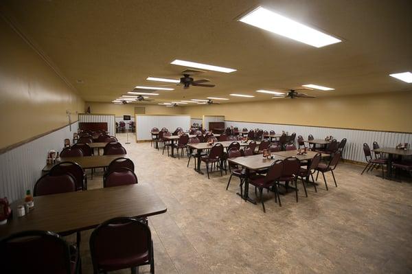 The secondary dining room I have never eaten in. It was recently remodeled.