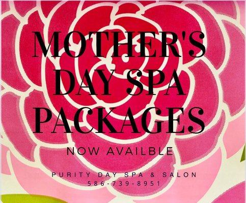 Pamper Mom with a Spa gift certificate.