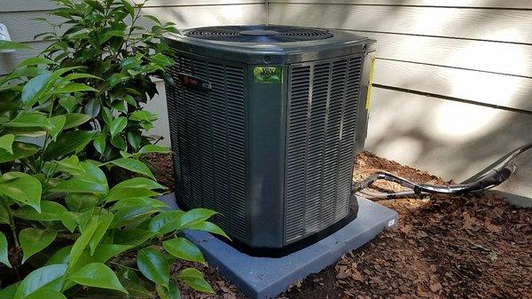 New Trane Air Conditioner in Asheville