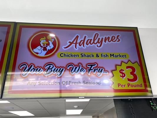 You buy we fry