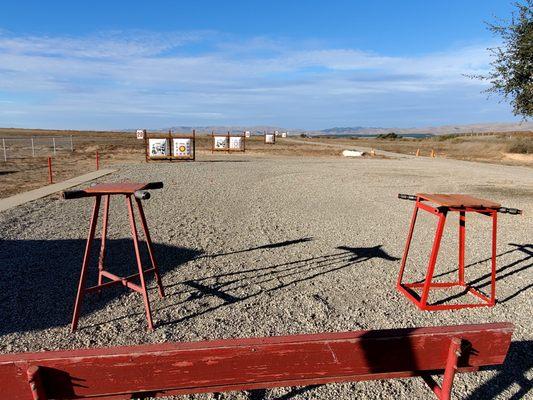 Archery targets can be shot from 10-100Yards