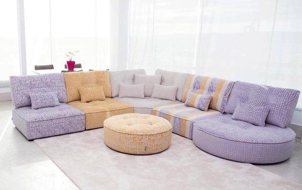 Fiber module sectional sofa