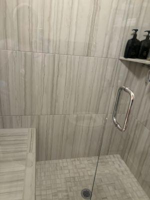 Bathroom grout cleaning