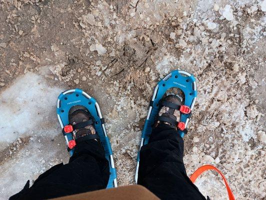 Snowshoe hike!