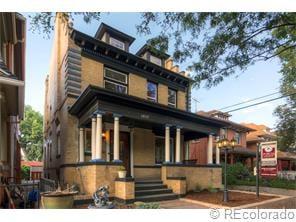 Gorgeous Denver Square in the ultra hip City Park neighborhood.