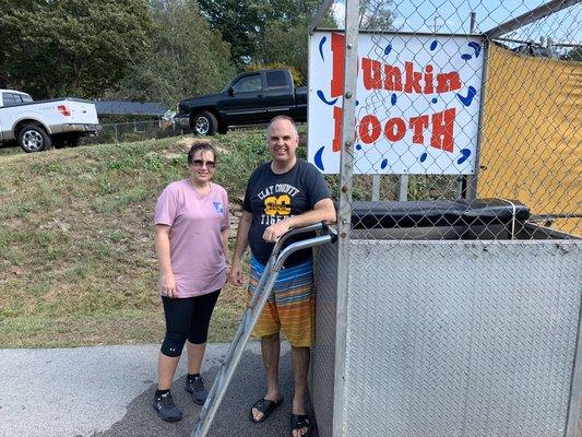 Clay County Attorney Joe White.. Dunking for a Cause