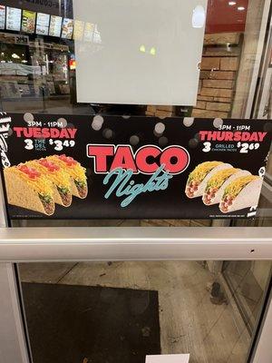 Taco night deals