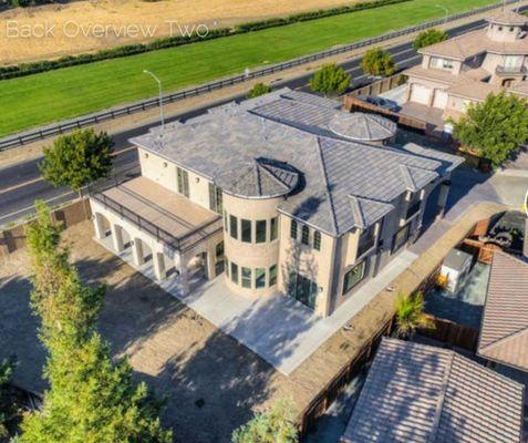 Custom Home | Via drone view | Brentwood