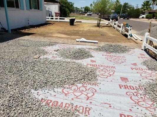 Installing Gravel