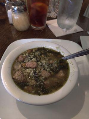 Wedding soup is Amazing!!!