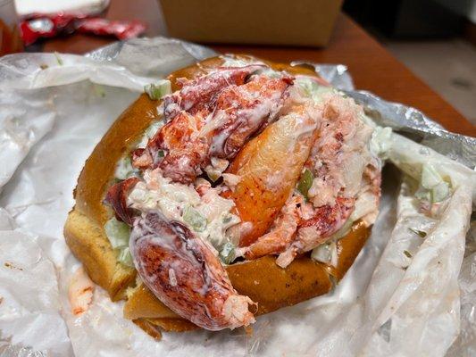 Overstuffed Cold Lobster Roll