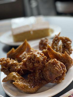 Amazing sticky wings! I have been craving these for months.