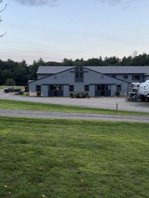 Stabling area of barn