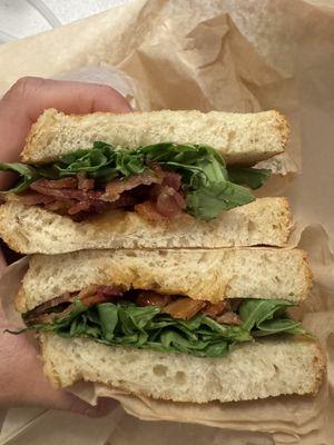 Saddest BLT sandwich