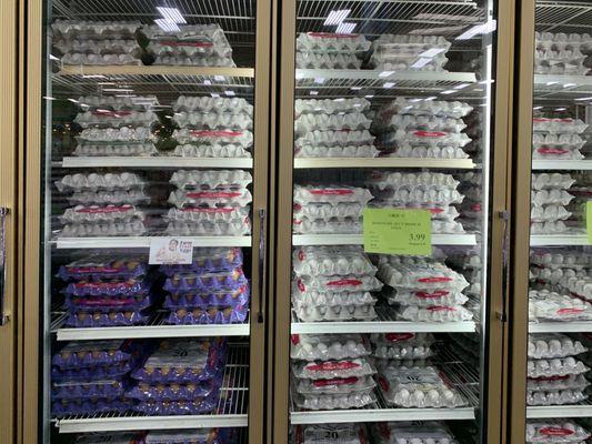 Eggs sold in dozens or by 20