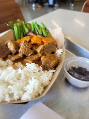 Kare-kare (kah-reh, kah-reh) Peanut Butter Beef stew