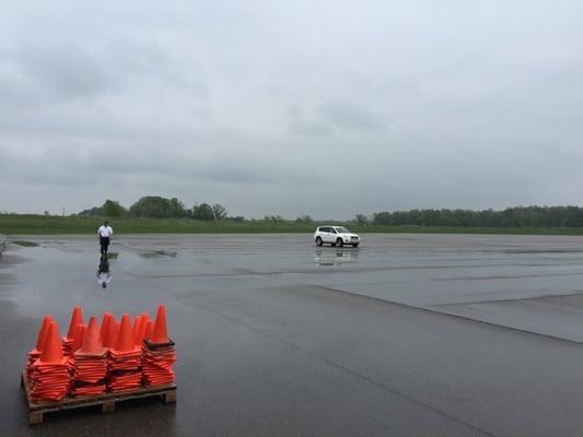 Katie Pikkarainen State Farm sponsored a Teen Distracted Driving event put on by the Livingston County Sheriff's Department 5/16/15