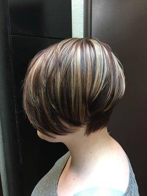 Fantastic color and cut done by Kjersti! Call today and make your appointment with any of our talented stylists