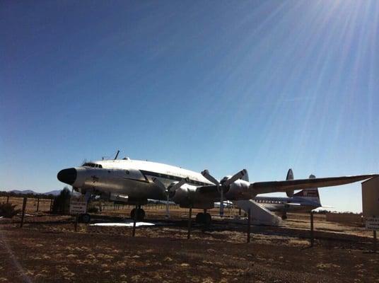 Howard Hughes TWA three tail designed aircraft.