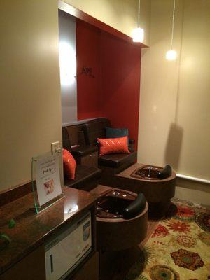 Enjoy Our Private Pedicure Room