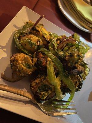 Mushroom tikka.. Yumm !!!!!