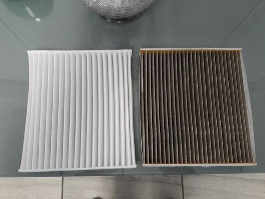 The air filter (on the right) that Dale Willey told me they changed. It is even documented on my sales file.... a complete fraud