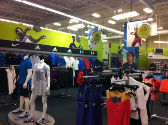 Large selection of Nike , Adidas tennis apparel.