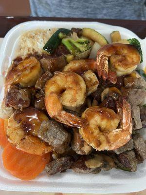 Steak and Shrimp Hibachi