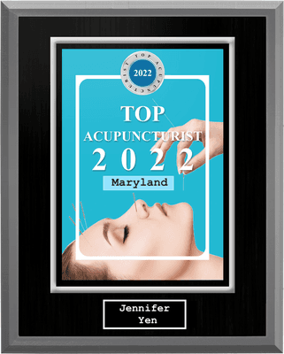 She won the best acupuncturist of the year