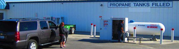 Refill Propane Gas Tanks and Purchase New Propane Tanks at Pasco Rentals' Easy-Access Propane Refill Station!