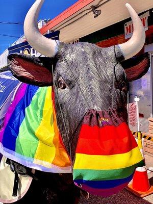 Meat the butcher BULL during PRIDE 2020!