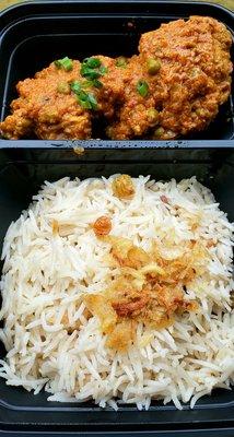 Nasi Minyak & Ayam Masak Merah  ($20)