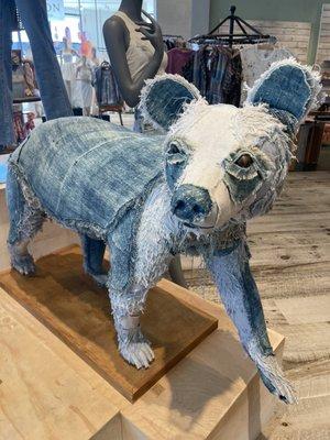 Denim bear