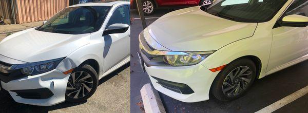 Honda Civic - Before and After