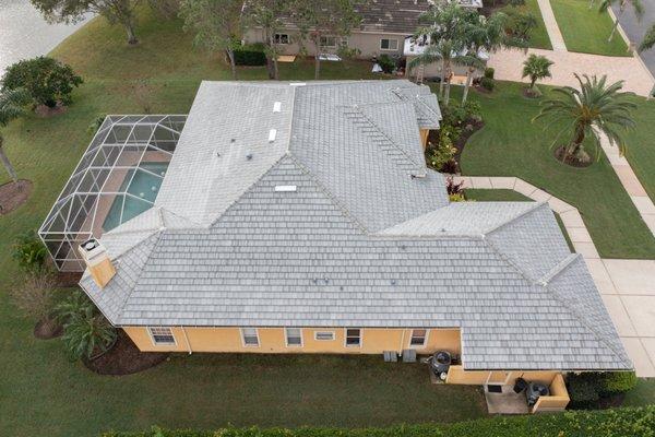 New Tile Roof Installation