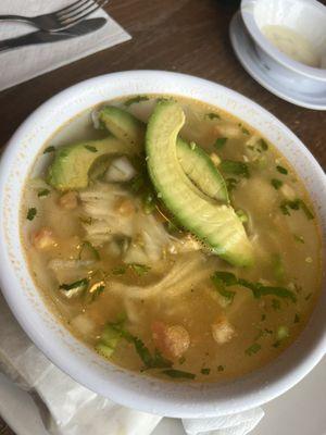 Sopa de pollo