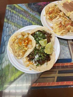 Barbacoa and migas