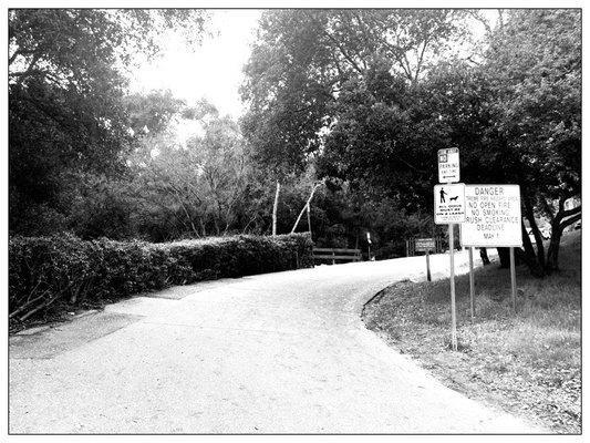 Your adventure begins here. #FlintTrail #CherryCanyonPark #BnWPhotography