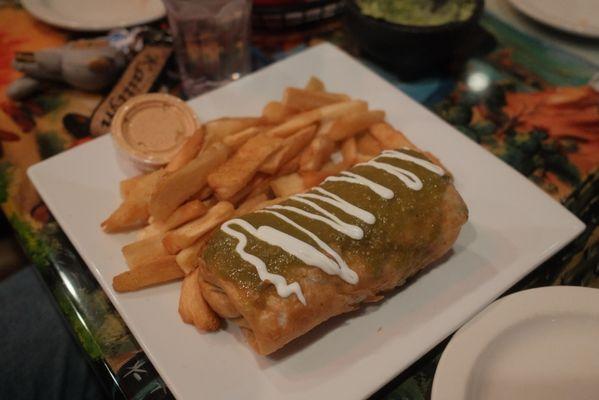 Skirt Steak Chimichanga