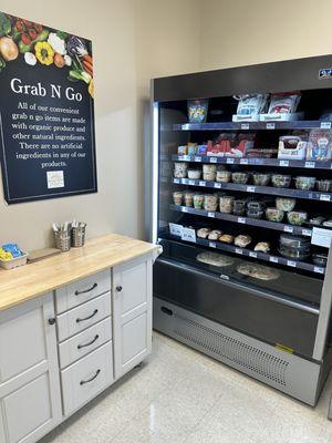 Fresh grab and go foods made in our own kitchen!