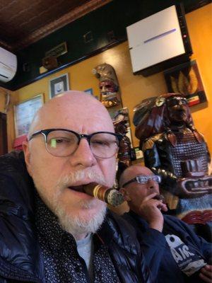 Alex K. @ The Humidor, in Bay Ridge