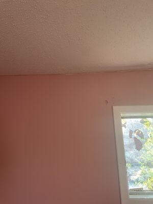 Ceiling after