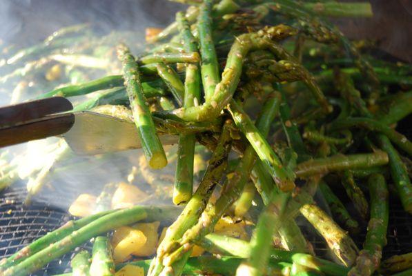 Grilled Spring Asparagus