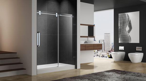 10mm Vanib Barn style Sliding Shower DOOR