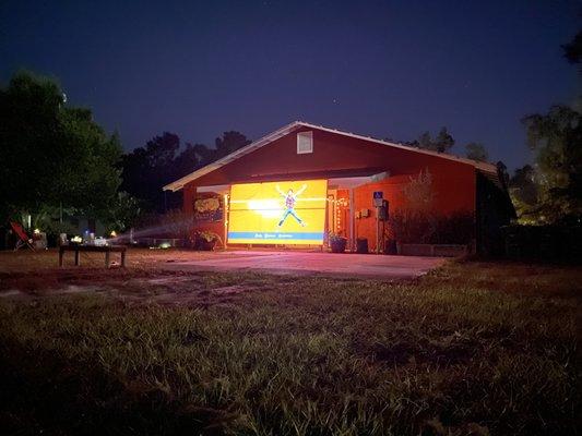 Drive-In movies, $10/vehicle