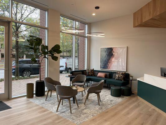 One Medical: The Woodlands seating area