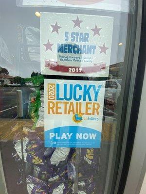 Lucky retailer