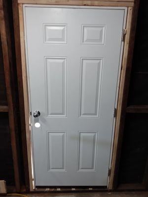 Fire door installation