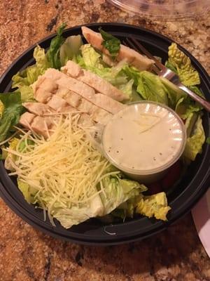 Chicken Cesar salad